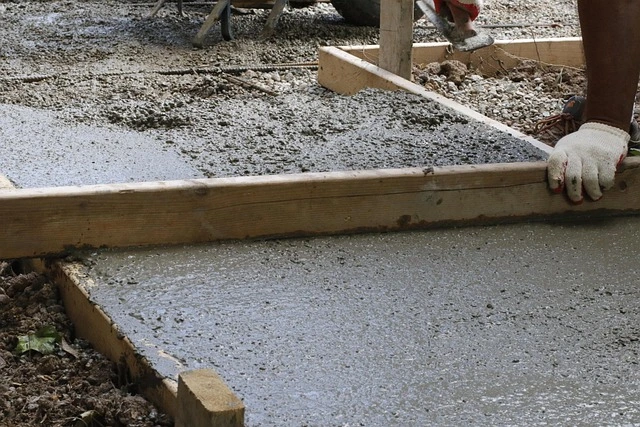 Concrete Installation Job in San Marcos Texas