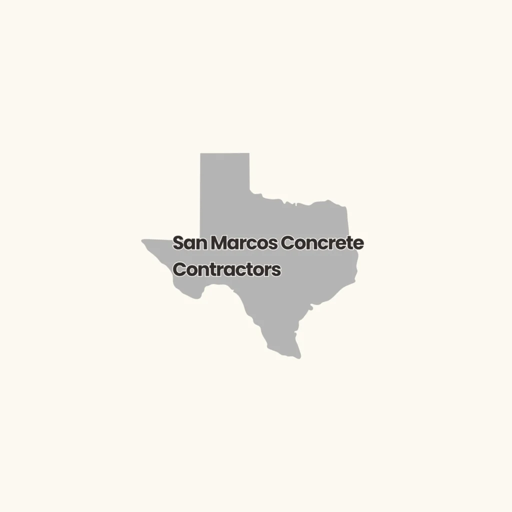 San Marcos Concrete Contractors Logo