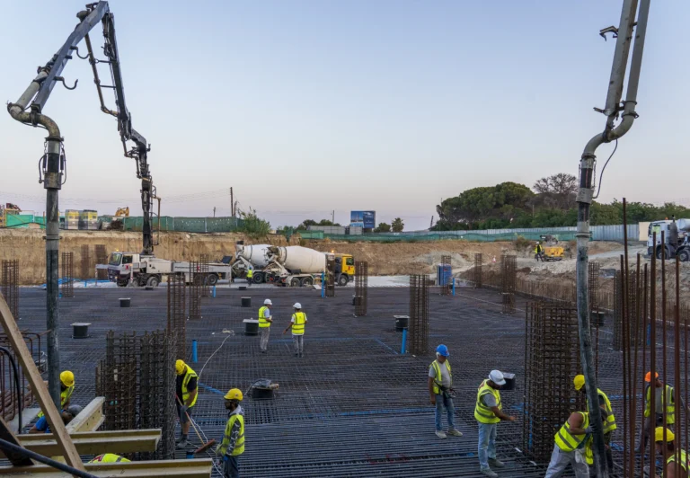 commercial concrete project in San Marcos Texas done by San Marcos Concrete Contractor