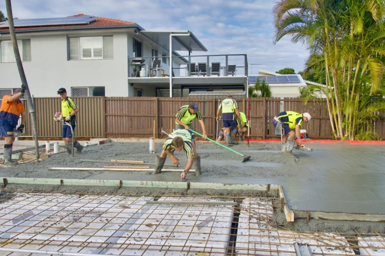 concrete foundation work from the san marcos concrete contractor crew in San Marcos Texas